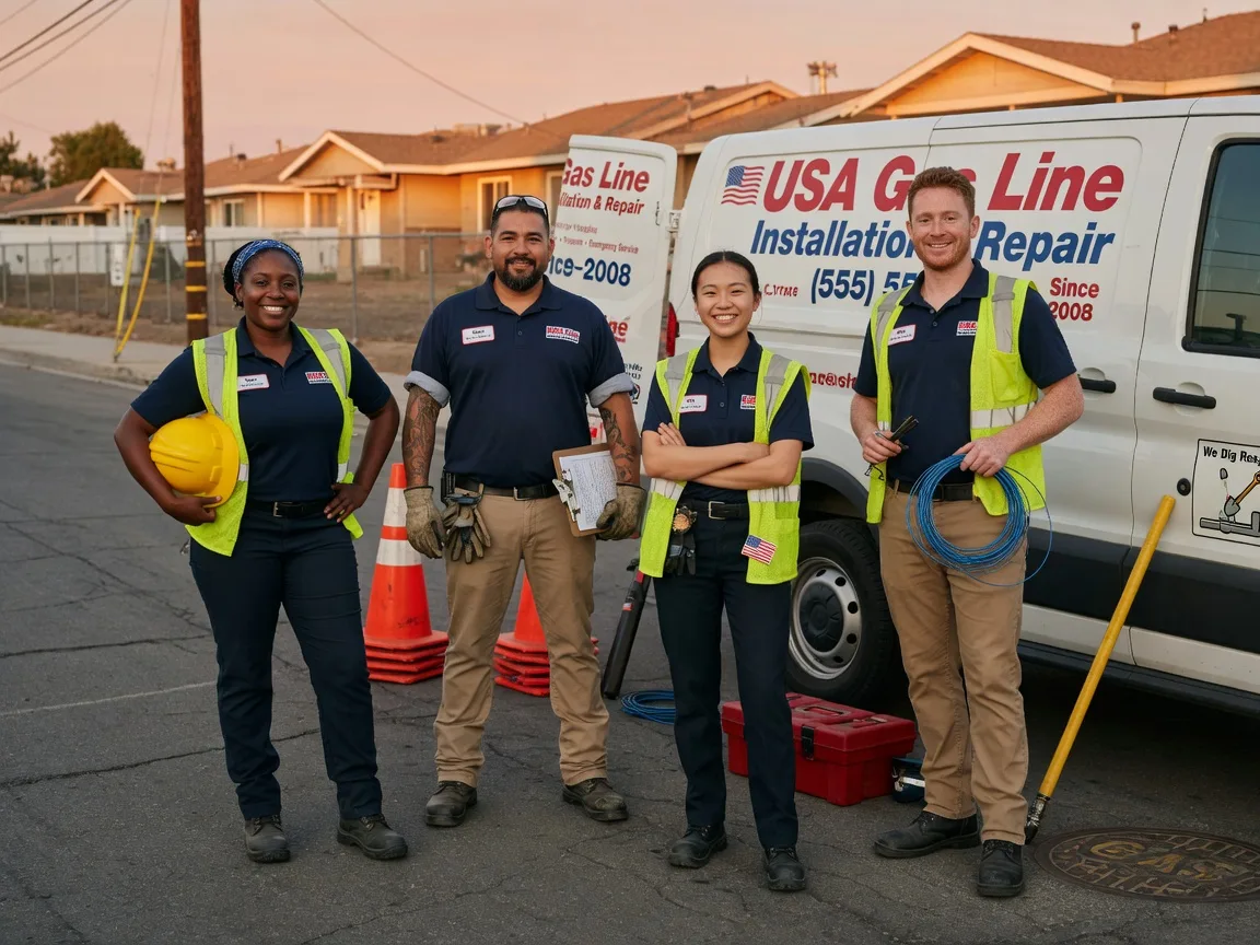 Gas Line Installation company in Davis, IL