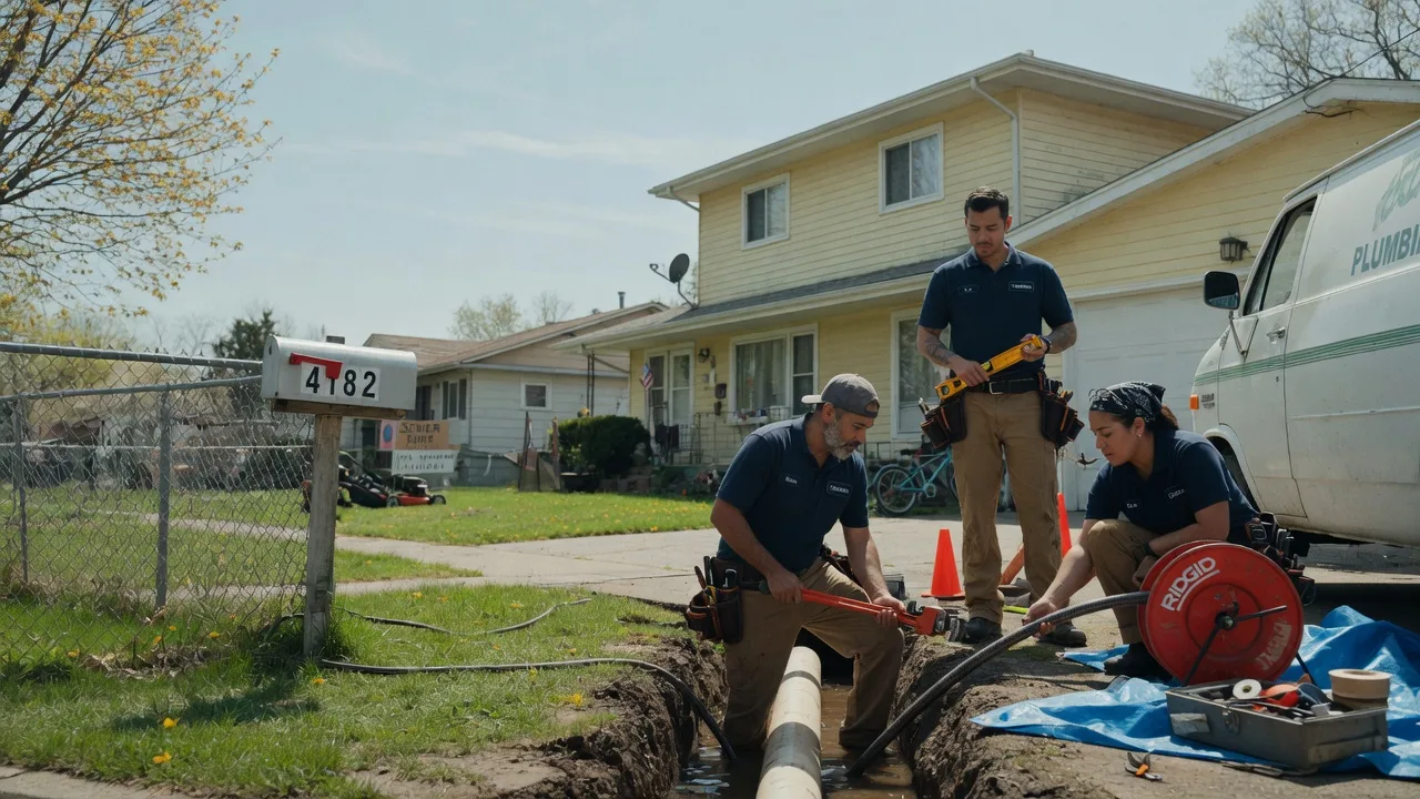 Gas Line Repair in Davis, IL near me